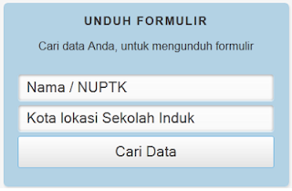 dan Perbaikan NUPTK di Situs padamu.kemdikbud.go.id | Informasi