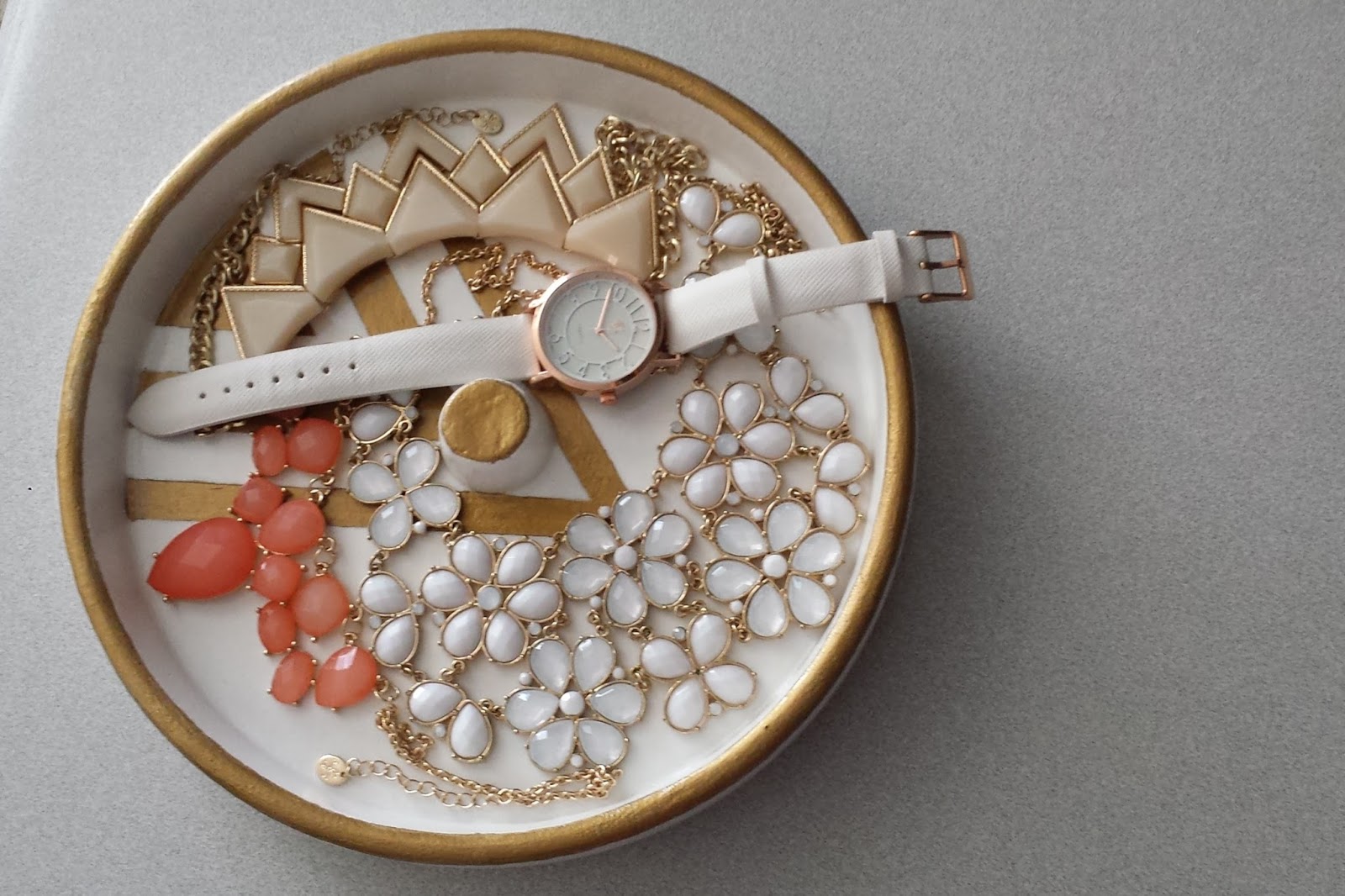 Laugh Love Live Dance My DIY Painted Jewelry Dish