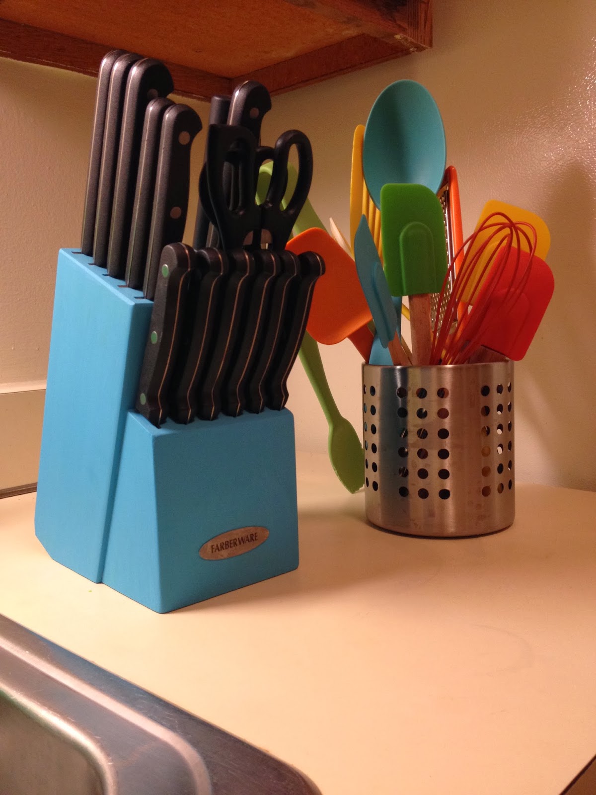 Knife block makeover!
