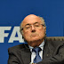 FIFA president Sepp Blatter on the "hot seat".