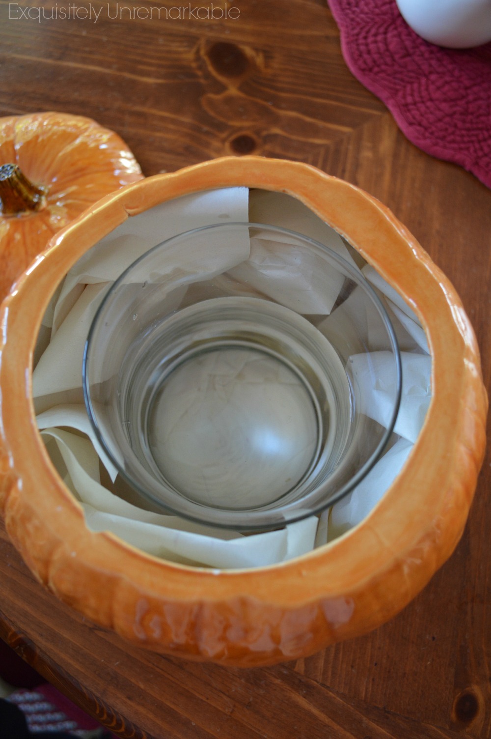 Cookie Jar Pumpkin Vase Or Planter Exquisitely Unremarkable