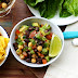 Chickpeas And Black Bean Salsa