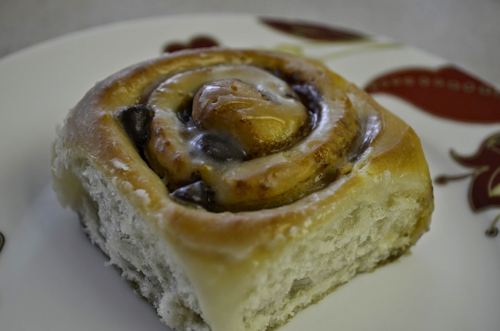 LittleRedSaid....... Chocolate Chip Cinnamon Buns