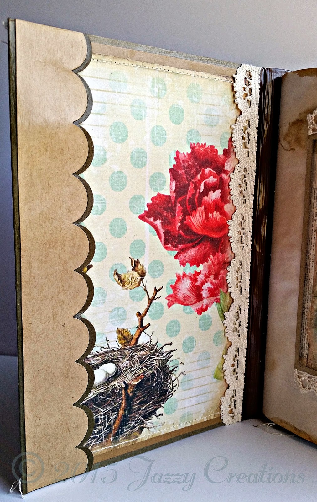 Jazzy Creations... New Tutorial! File Folder Junk Journal