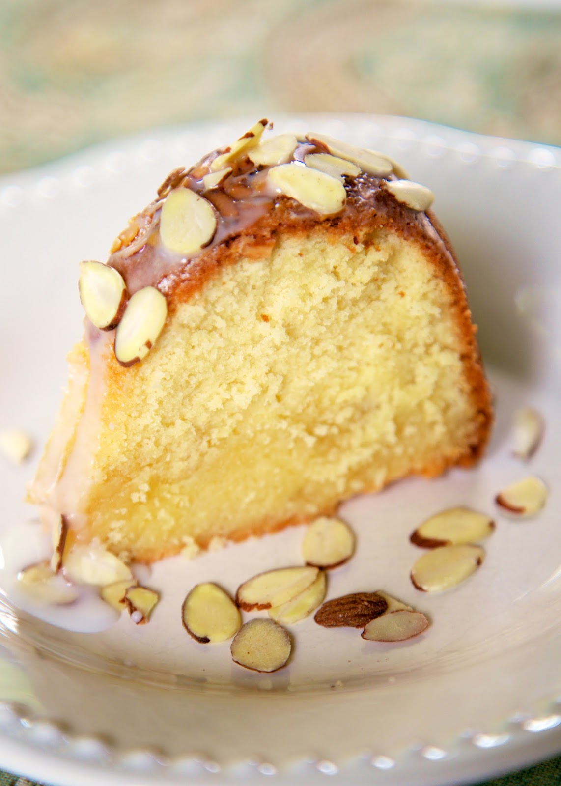 Amaretto Pound Cake {KitchenAid Mixer Giveaway} Plain Chicken