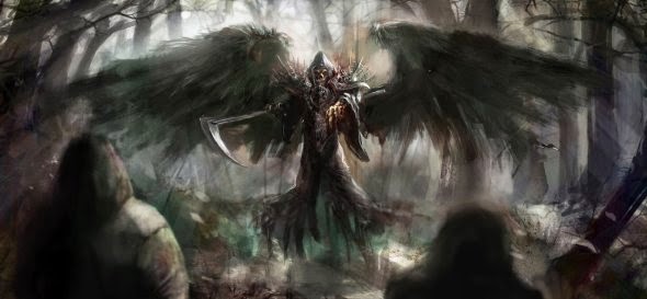As sombrias ilustrações de fantasia de Vuk Kostic a.k.a. chevsy Vuk Kostic chevsy deviantart ilustrações fantasia sombrias monstros guerreiros
