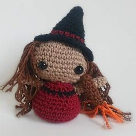 Patrones Amigurumi: Bruja Amigurumi