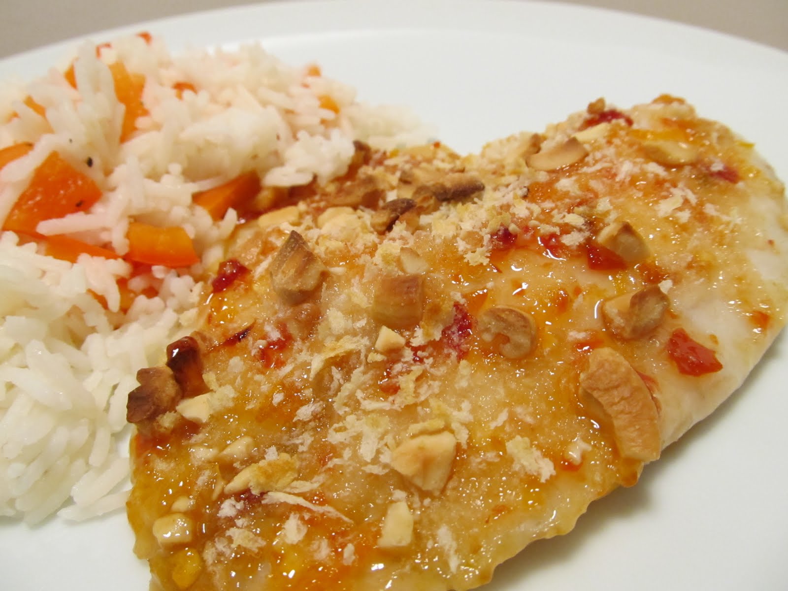 Jenn's Food Journey Baked Tilapia with Sweet Chili Glaze