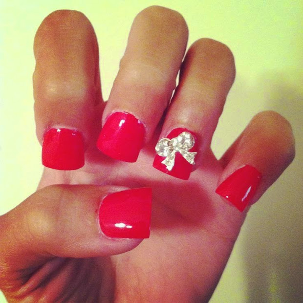 acrylic nail design art