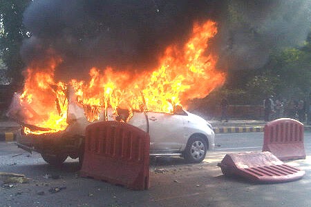 Israeli Embassy Car Blast In Delhi