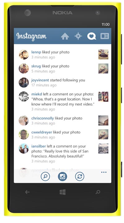 Akhirnya, Instagram Tersedia untuk Nokia Lumia