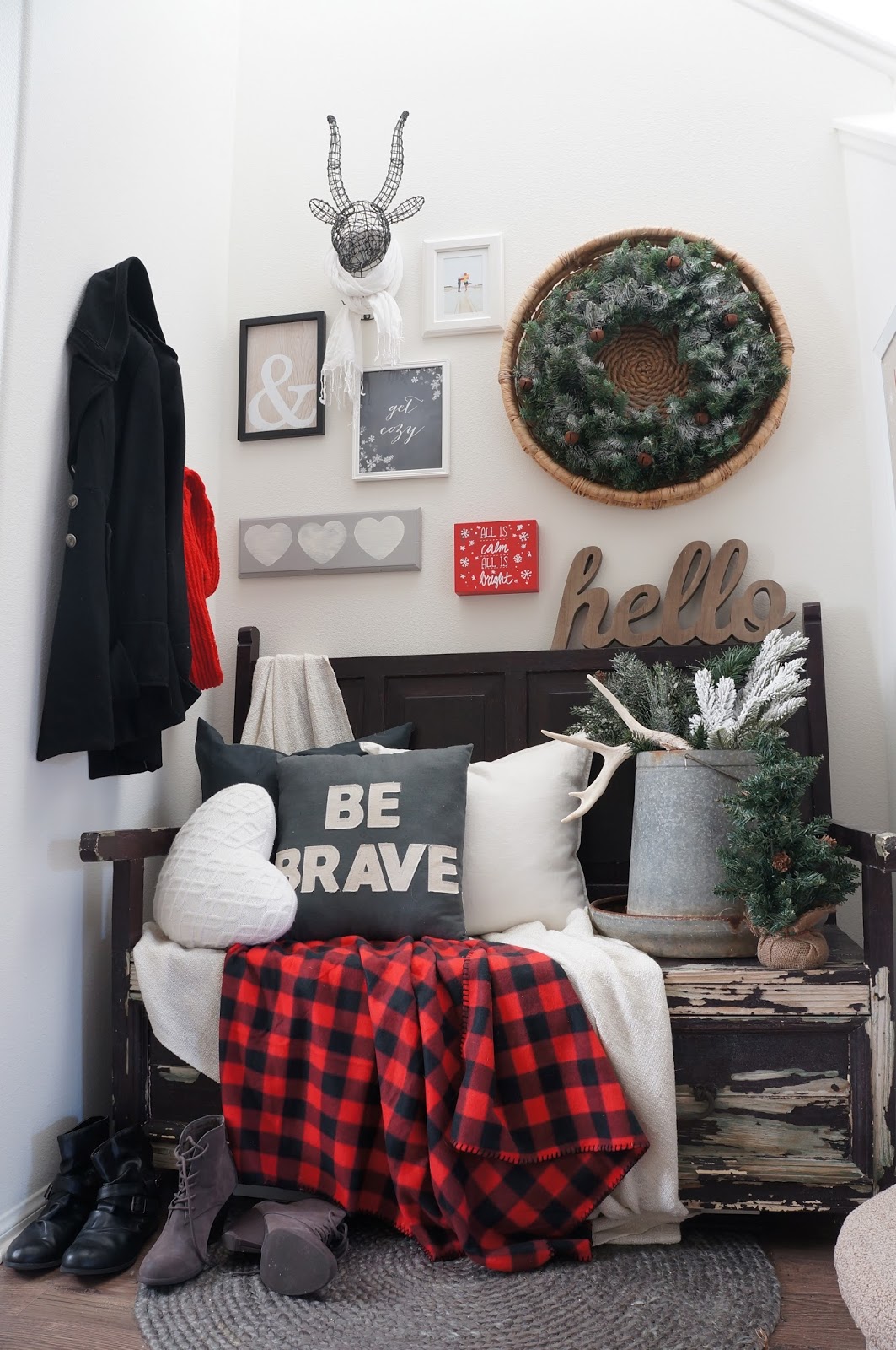 Rustic Cabin Entryway