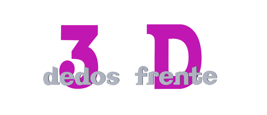 Tres dedos de frente