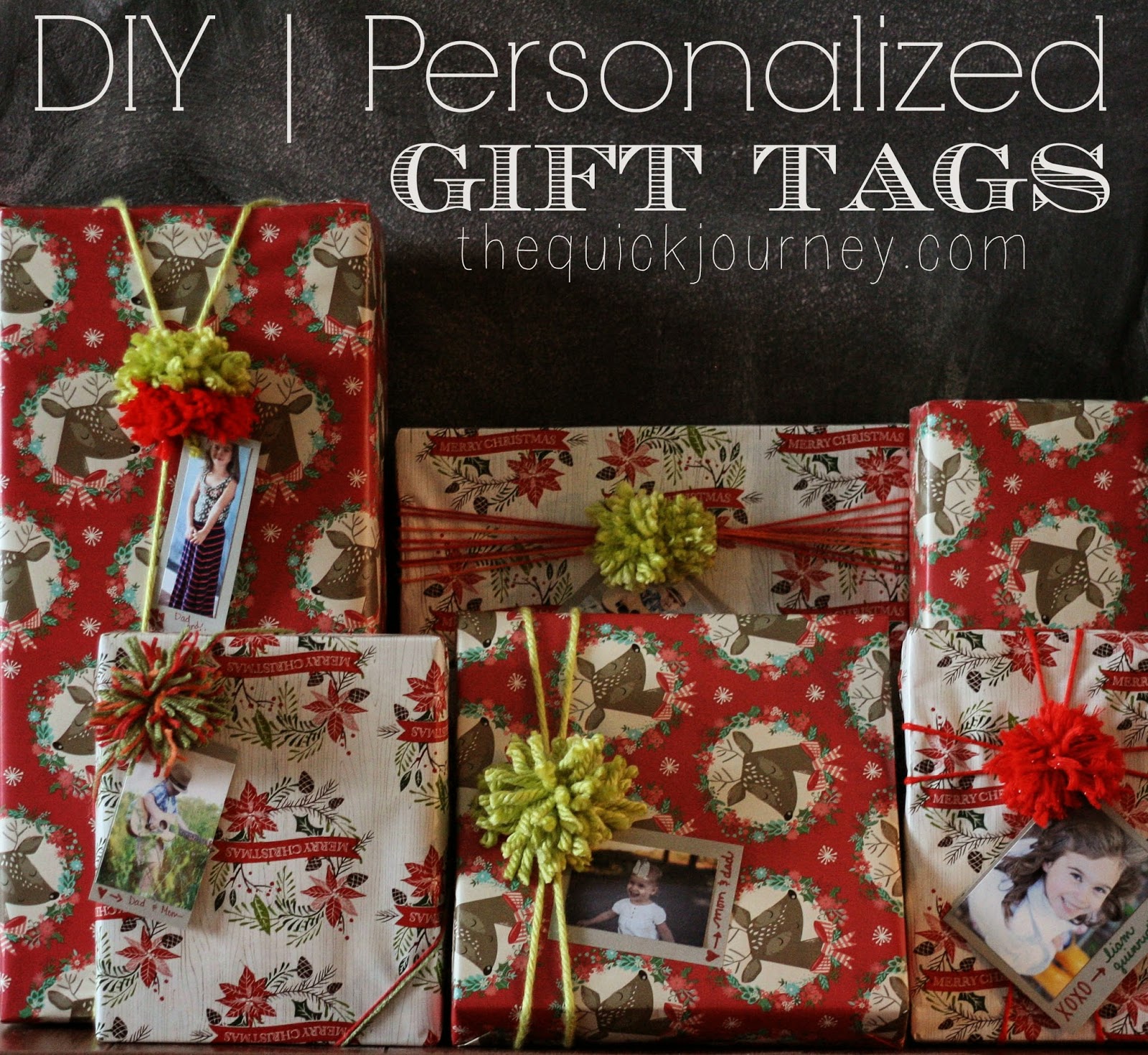 The Quick Journey DIY Personalized Gift Tags