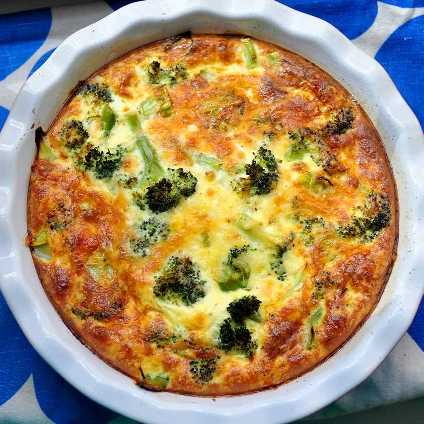 VEGETABLE QUICHE, HOLD THE CRUST Janna Recipes Food Recipes