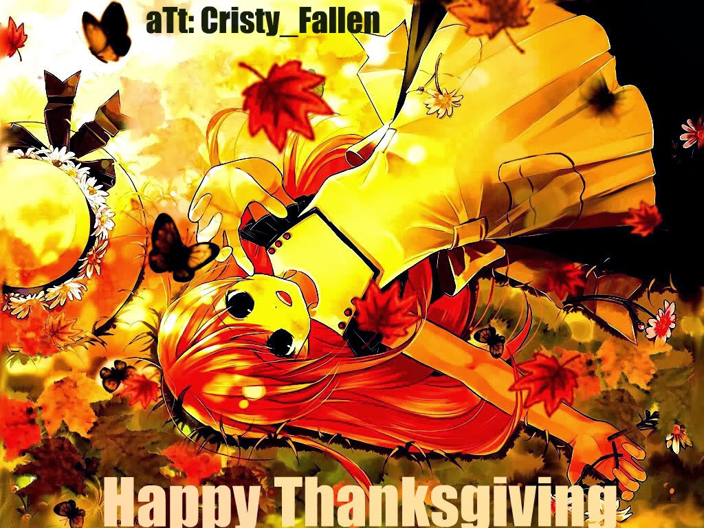 2 old 4 anime?: Please Read the Posted Signs Thanksgiving Special