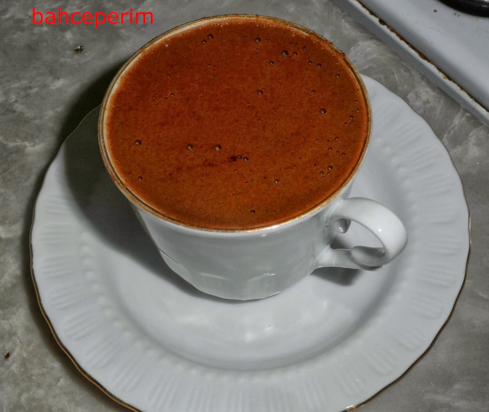 Bahçe Perim KAHVE MOLASI
