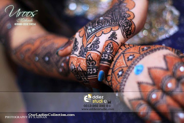 Uroos Mehndi Designs