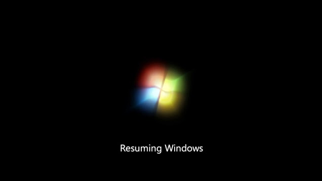 Computer wakes up Computer wakes up