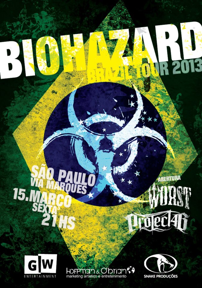Biohazard em São Paulo