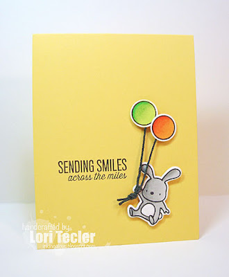 Sending Smiles card-designed by Lori Tecler/Inking Aloud-stamps and dies from Mama Elephant Sending Smiles card-designed by Lori Tecler/Inking Aloud-stamps and dies from Mama Elephant