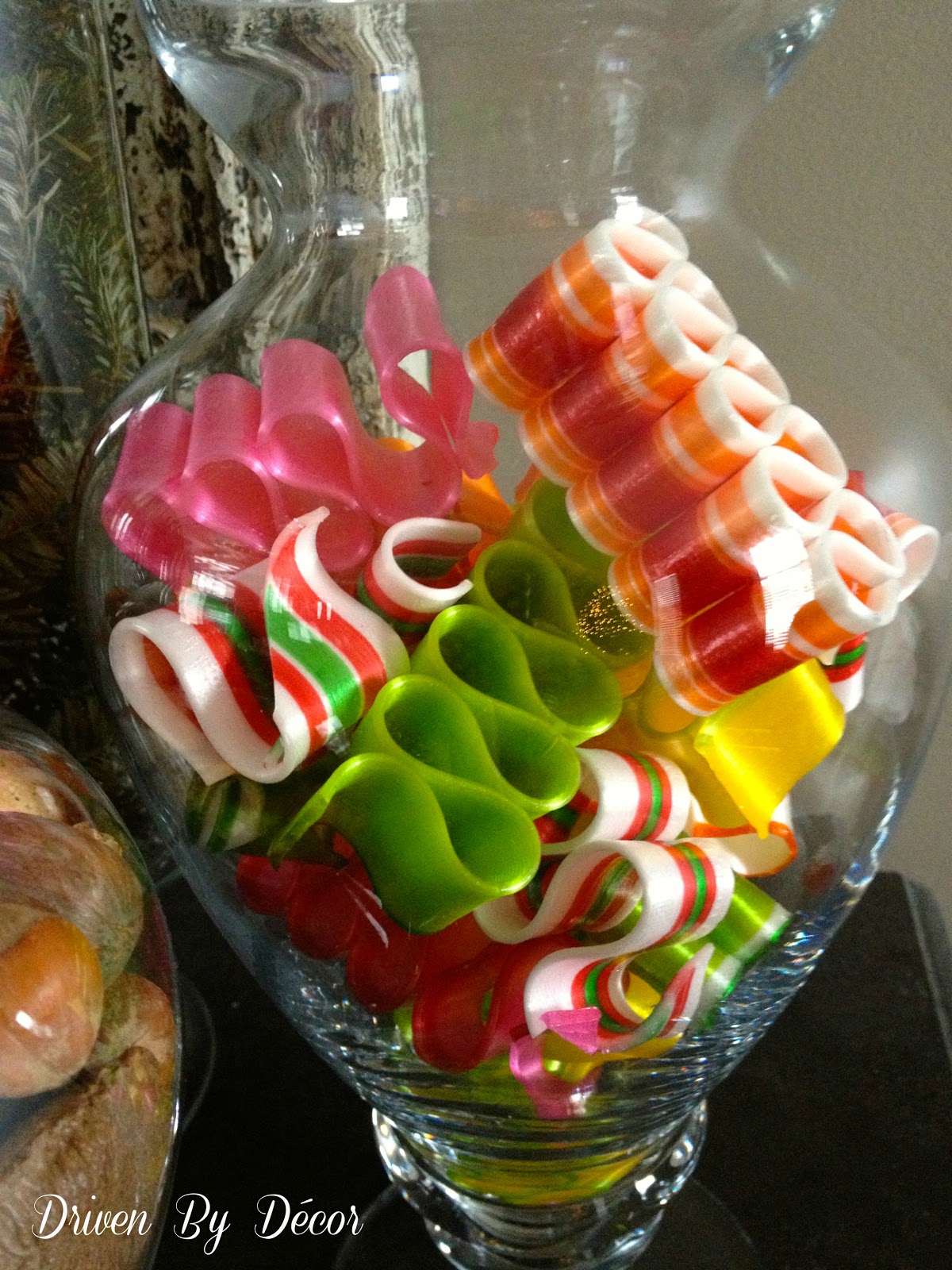 Holiday Apothecary Jars Driven by Decor