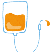 点滴のイラスト(医療)