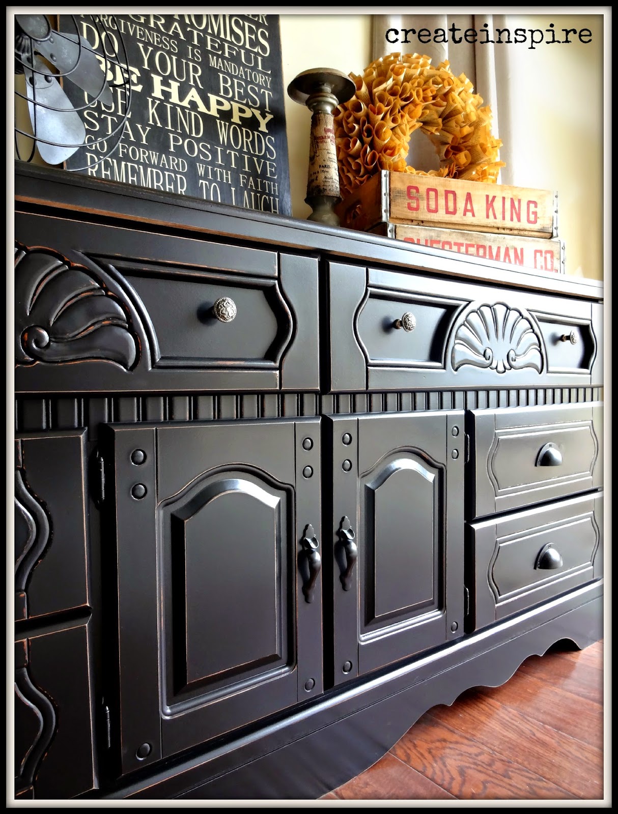 {createinspire} Painting MDF An 80's redo