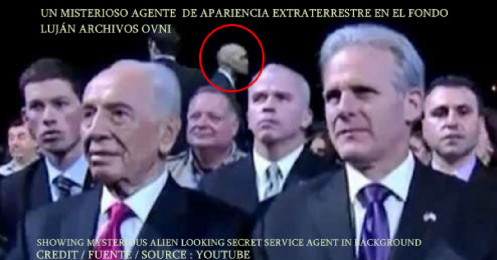 The alien obama secret service. 