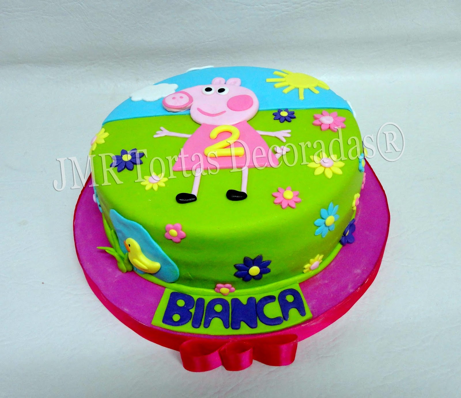 Torta Peppa the pig | JMR Tortas Decoradas