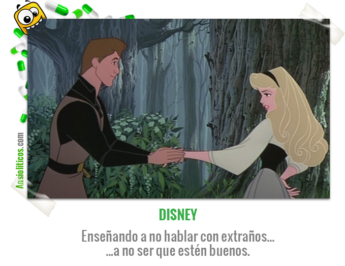 Chiste de Disney para no hablar con extraños