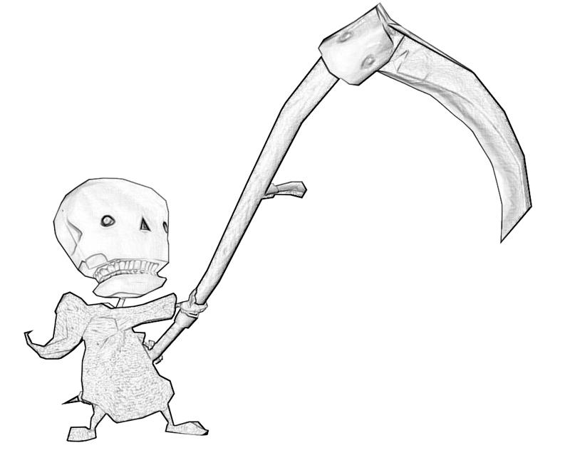 Death Jr Death Jr Attack Coloring Pages death-jr-death-jr-attack-coloring-pages