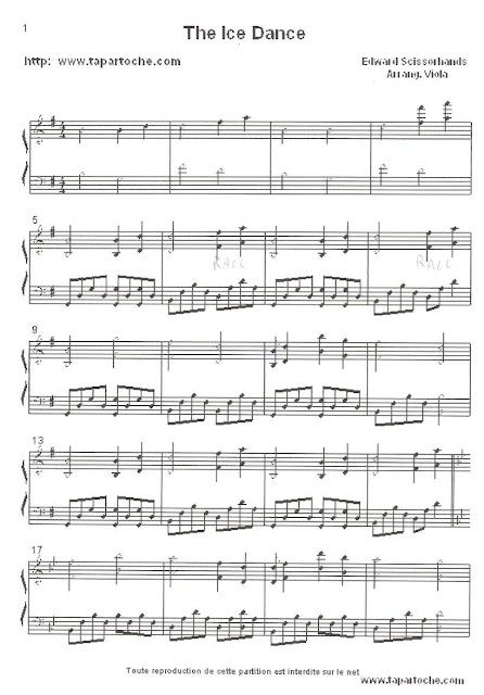 piano sheet music ice dance piano sheet music