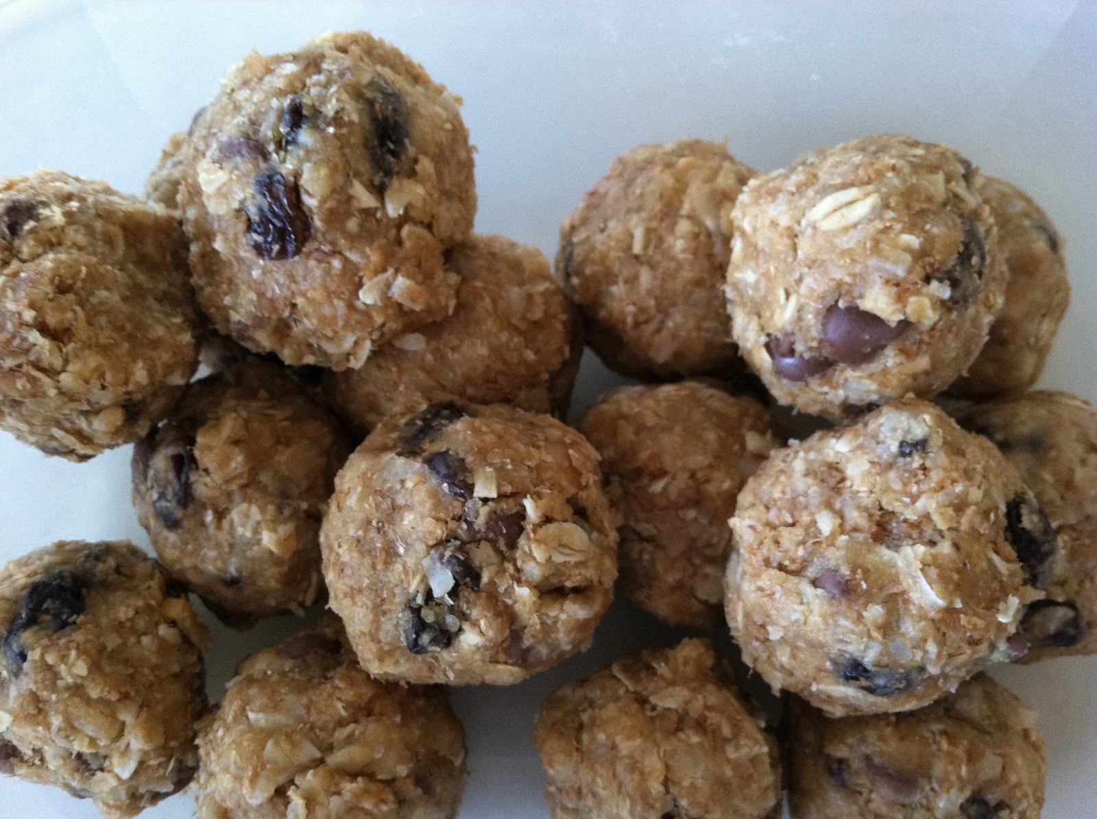 menu managed No Bake Energy Bites