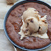 Salted Caramel Chocolate Skillet Brownie with Caramel Ice-Cream