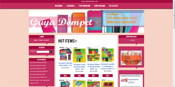 Griya Dompet polisi online, dompet