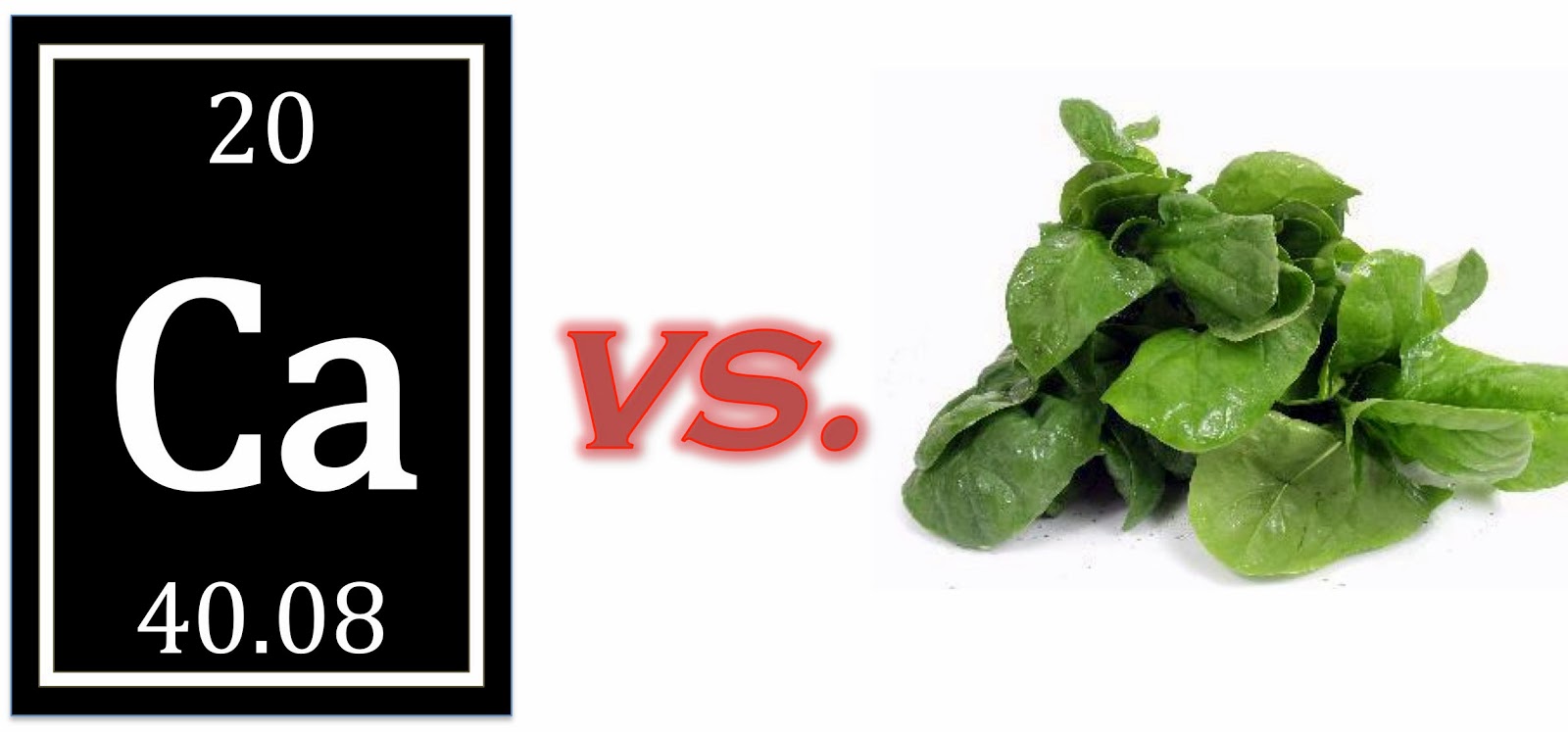 Witness for the Protection Calcium vs. Spinach