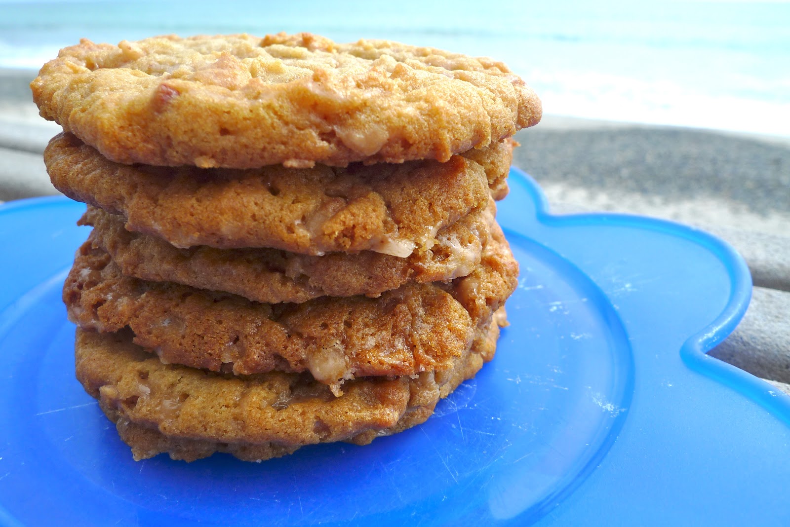 siriously delicious Banana Pudding Toffee Cookies
