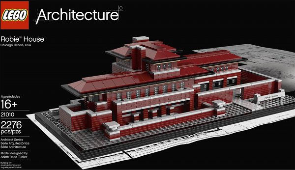 sovibrant opinion8 frank lloyd wright lego robie house