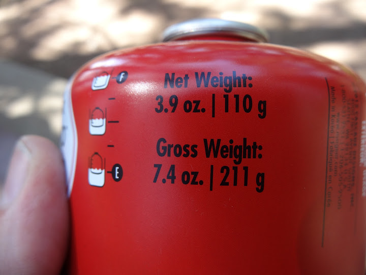 Adventures In Stoving The New MSR Gas Canister