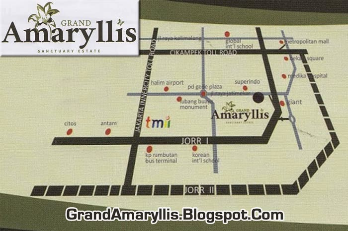 Lokasi Grand Amaryllis