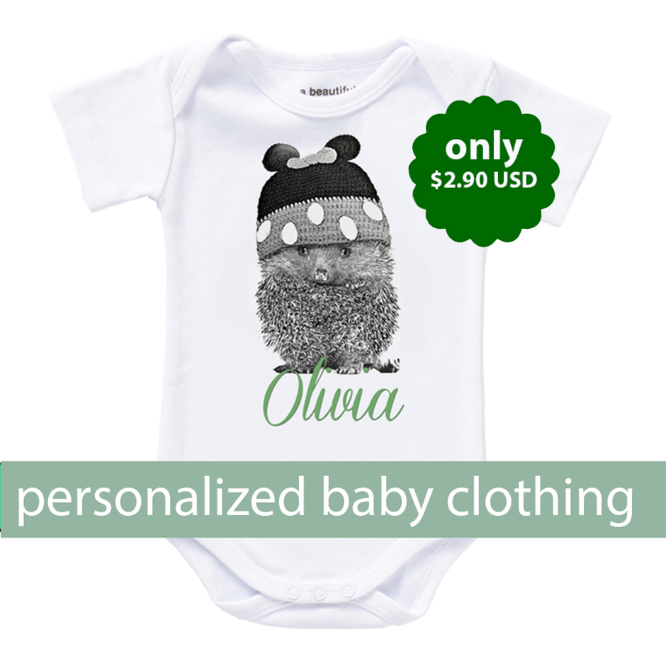 Personalized baby clothing