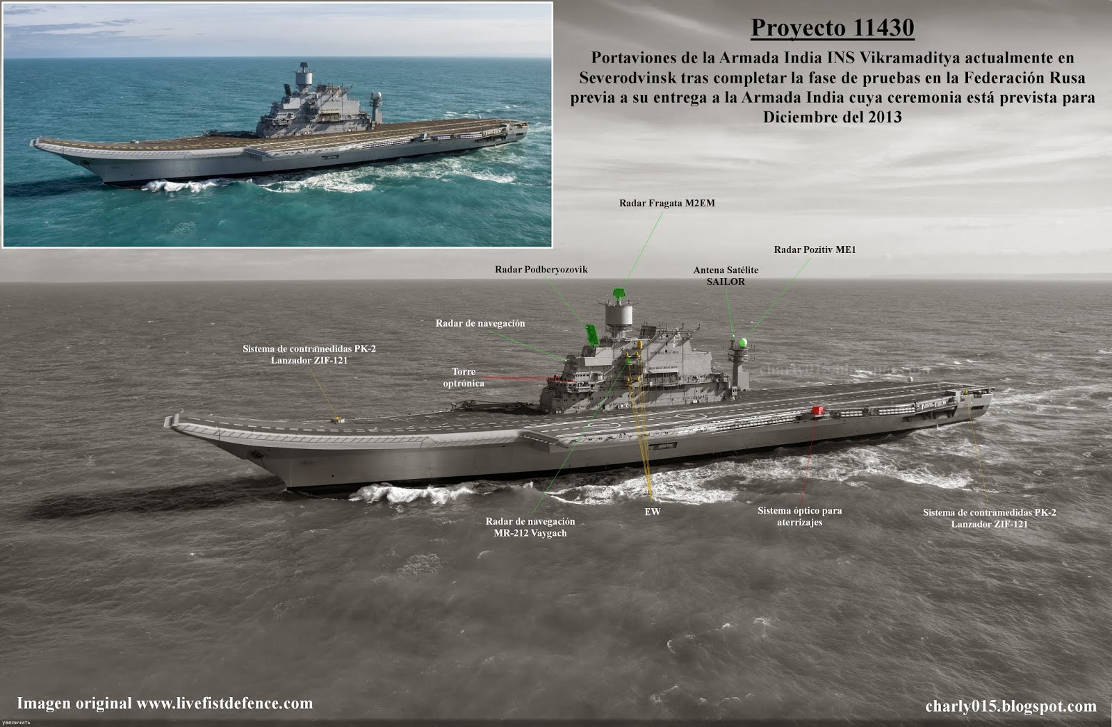 ARMADA DE LA INDIA - Página 2 Ins+vikramaditya