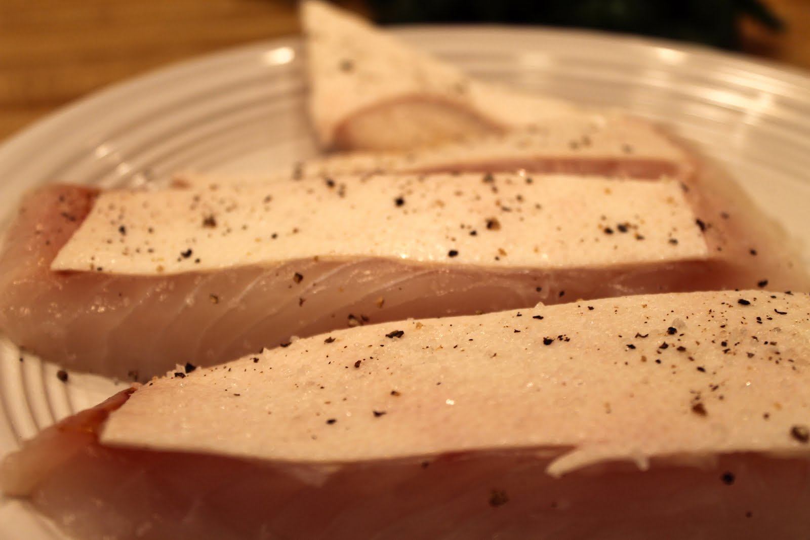 ty's kitchen A visitor, a pregnancy, and halibut