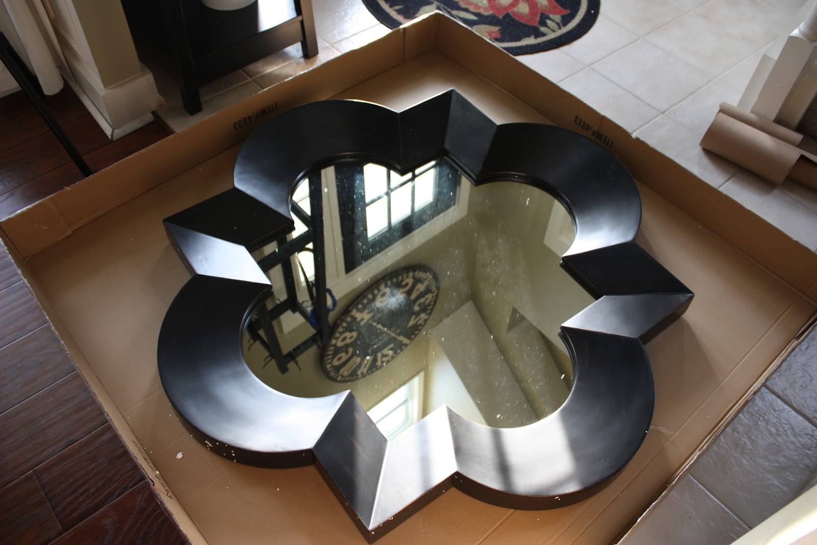 The Yellow Cape Cod Easy, Fail Proof Way To Hang A Mirror