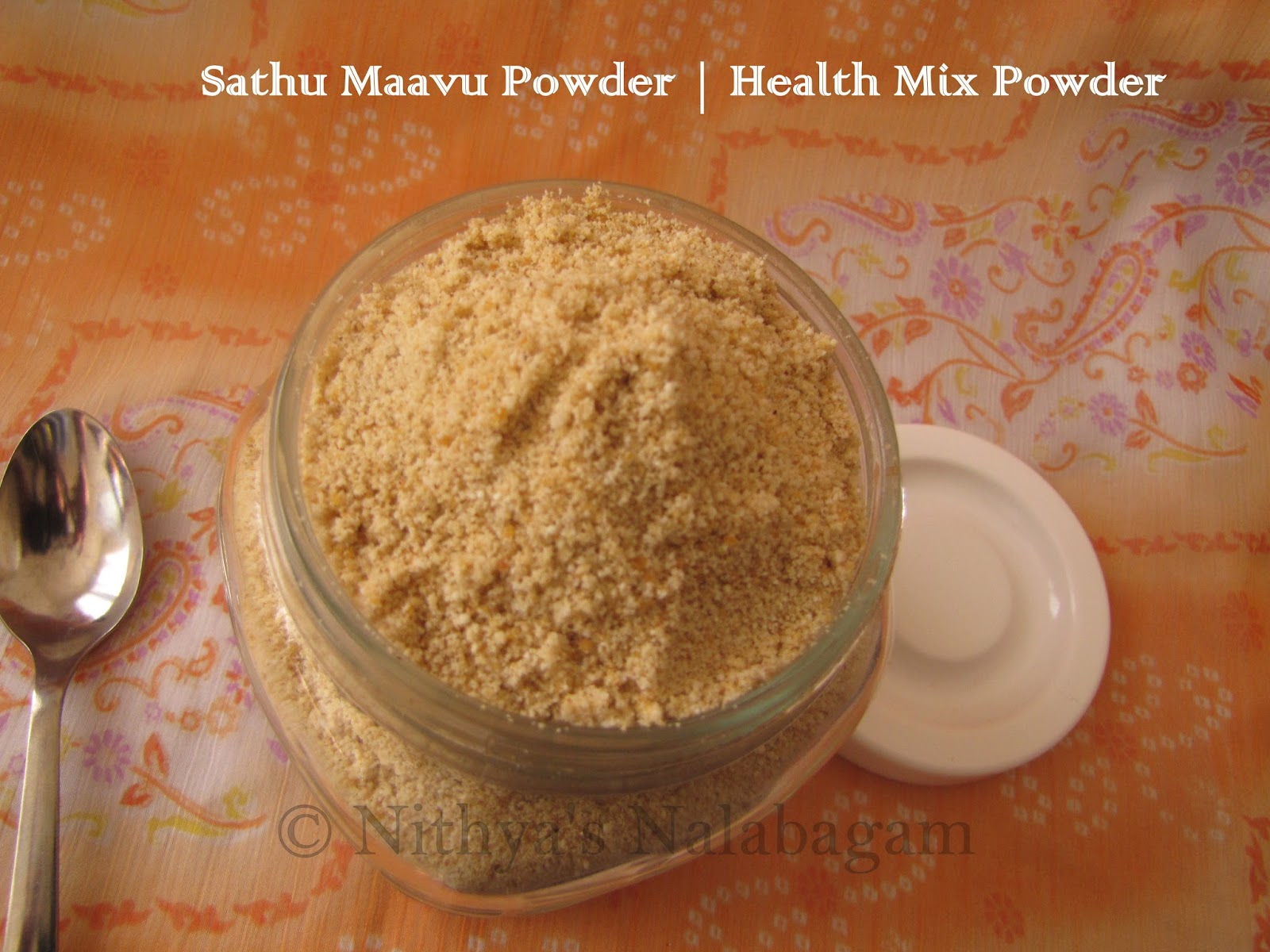 Homemade Health Mix Powder Sathu Maavu Powder Nithya's Nalabagam
