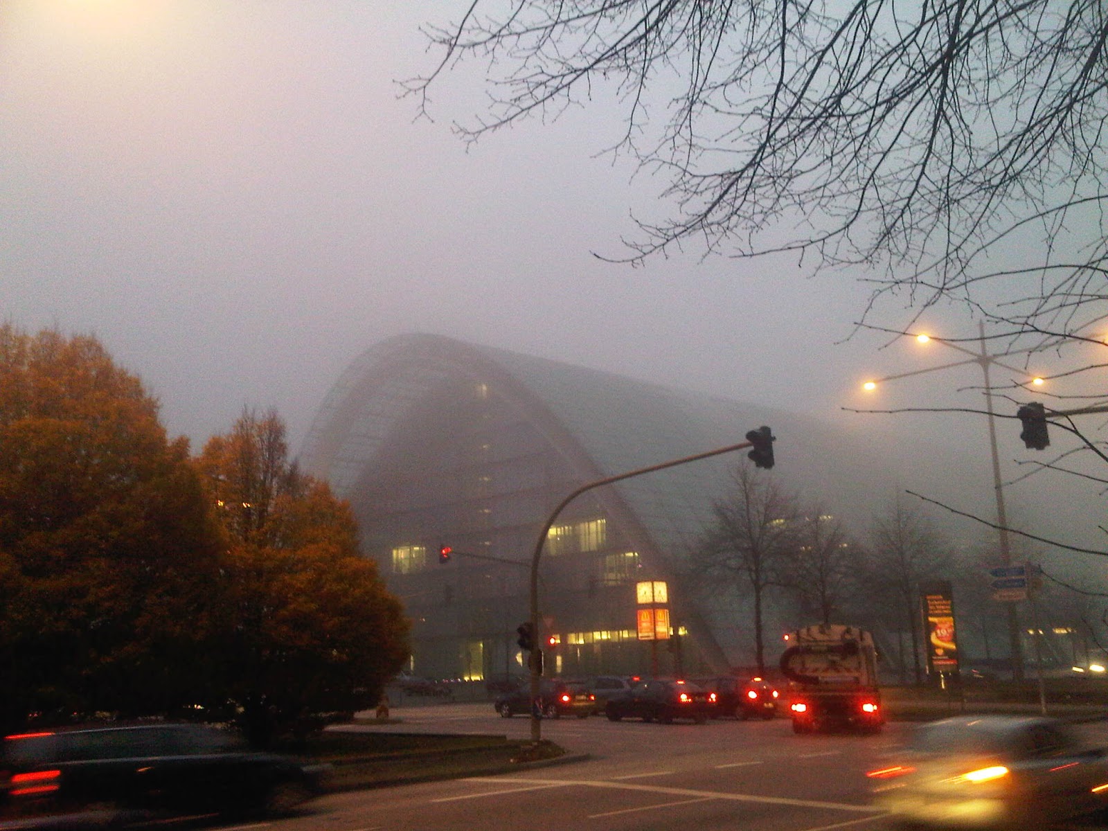 Berliner Bogen im Nebel - in the fog Berliner Bogen im Nebel - in the fog