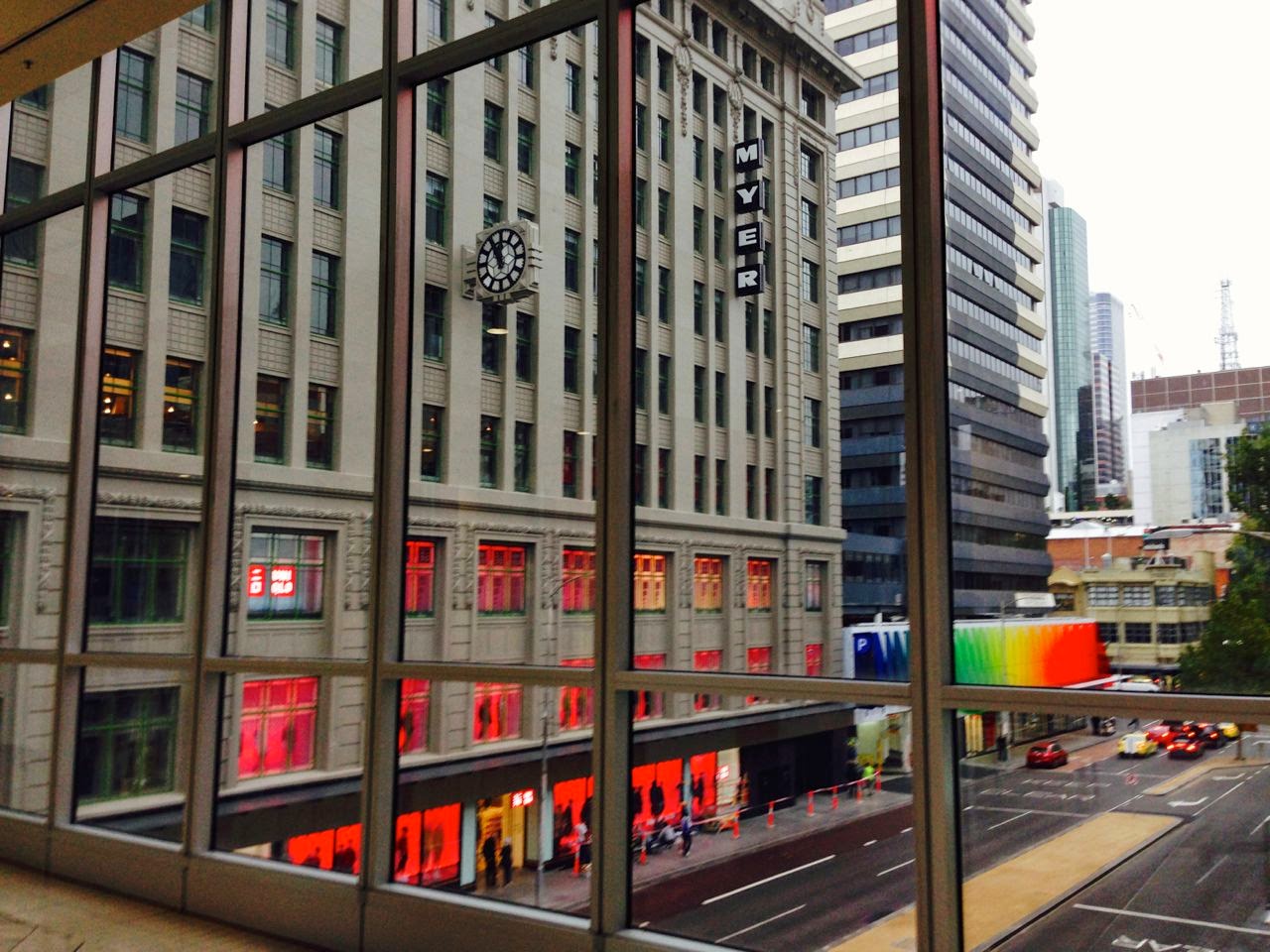 Green Gourmet Giraffe Tea Salon, Myer and the Melbourne Emporium