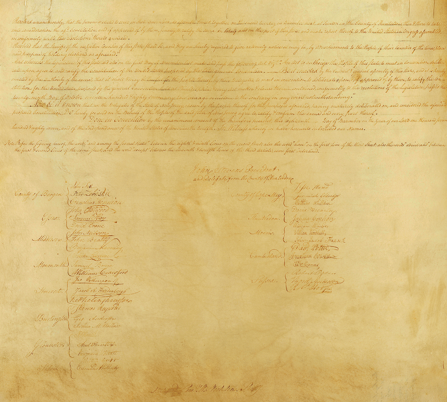 United States Constitution of 1787 US Constitution of 1787