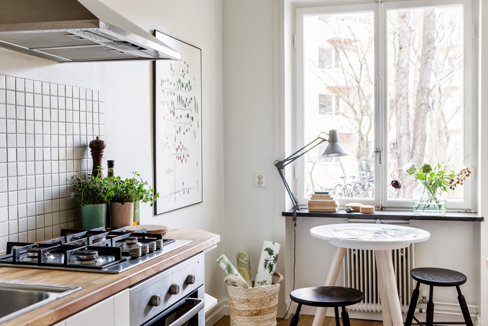 Scandinavian kitchen, Scandinavian Interior design